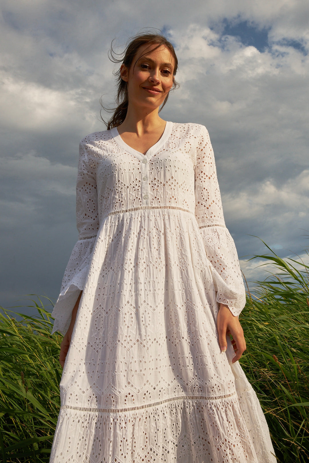 Robe Crayon Blanche Roberto Cavalli - Taille EU 40 - Occasion Très Bon état